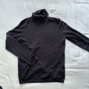 Talbots Turtleneck Sweater in Black